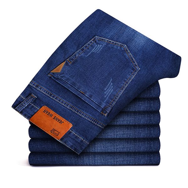 of the men elastic denim fine fashion business classic jeans pants 5 model wmft, Blue
of the men elastic denim fine fashion business classic jeans pants 5 model wmft, Blue