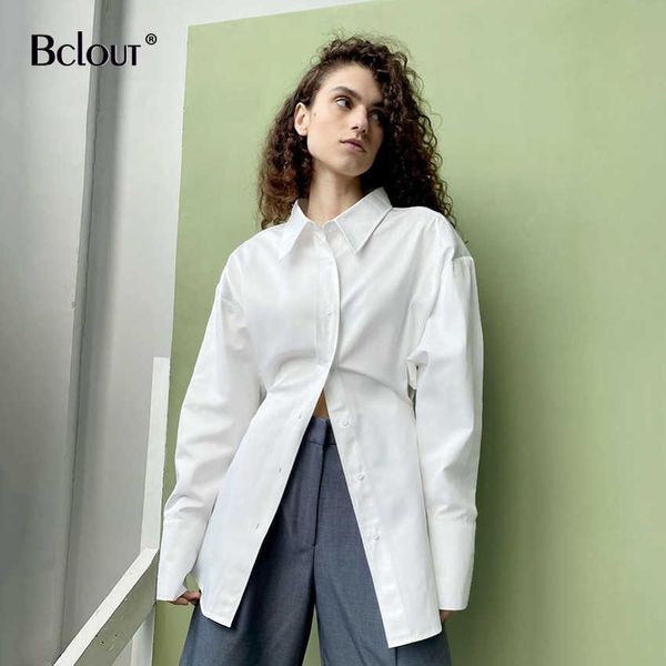 bclout casual white cotton shirts women summer elegant long sleeve office ladies plain blouses turn down collar loose thin shirt 210709
bclout casual white cotton shirts women summer elegant long sleeve office ladies plain blouses turn down collar loose thin shirt 210709