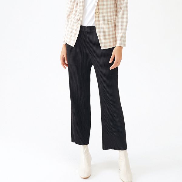 new pleated 2021 spring comfortable loose straight high waist korean clothes office lady casual trousers women wide leg pants 35hj, Black;white
new pleated 2021 spring comfortable loose straight high waist korean clothes office lady casual trousers women wide leg pants 35hj, Black;white