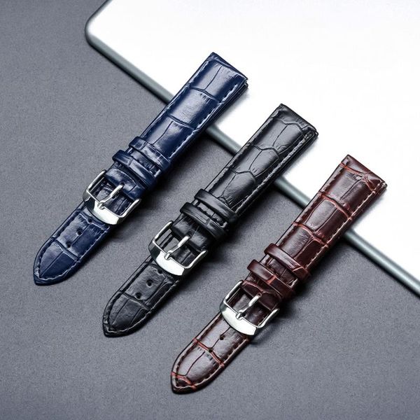 watch bands genuine leather strap stainless steel buckle watches band 18mm 20mm 22mm watchbands men women wristband, Black;brown
watch bands genuine leather strap stainless steel buckle watches band 18mm 20mm 22mm watchbands men women wristband, Black;brown