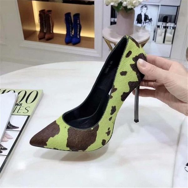 dress shoes women shallow multi color fur cow pattern female shoe spring autumn novelty high heel pump, Black
dress shoes women shallow multi color fur cow pattern female shoe spring autumn novelty high heel pump, Black