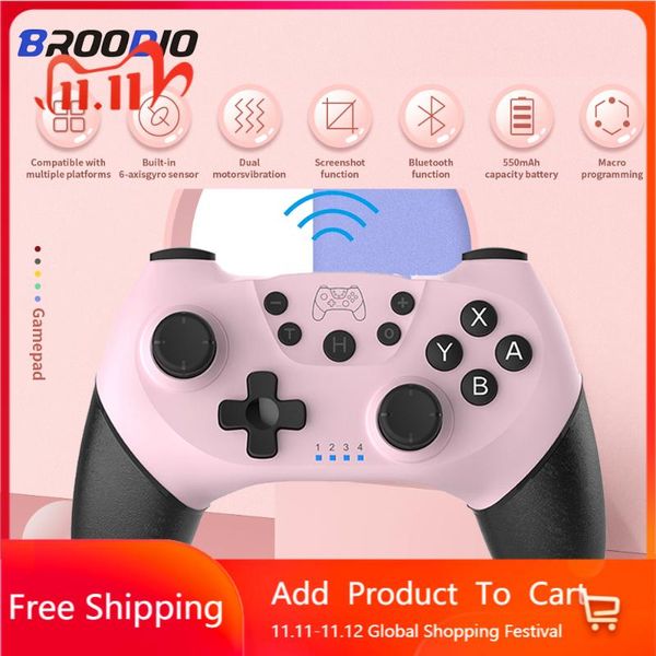 game controllers & joysticks switch wireless gaming somatosensory handle bluetooth gamepads for pc n-switch ps3 mobile control gamepad
game controllers & joysticks switch wireless gaming somatosensory handle bluetooth gamepads for pc n-switch ps3 mobile control gamepad