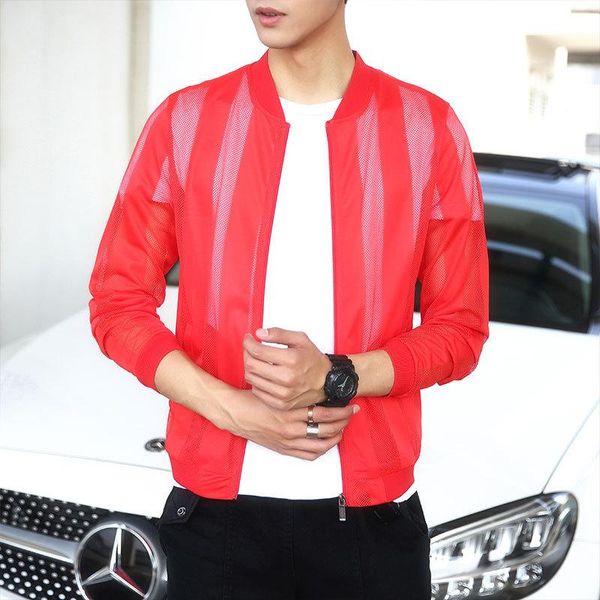 men's jackets sunblock clothes male korean version handsome sports leisure breathable shirt summer coat trend thin jacket, Black;brown
men's jackets sunblock clothes male korean version handsome sports leisure breathable shirt summer coat trend thin jacket, Black;brown
