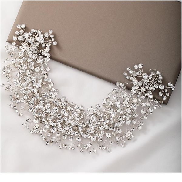 luxury silver color wedding hair accessories rhinestone tiaras hairbands women hair jewelry headdress handmade bridal o qylkuv
luxury silver color wedding hair accessories rhinestone tiaras hairbands women hair jewelry headdress handmade bridal o qylkuv