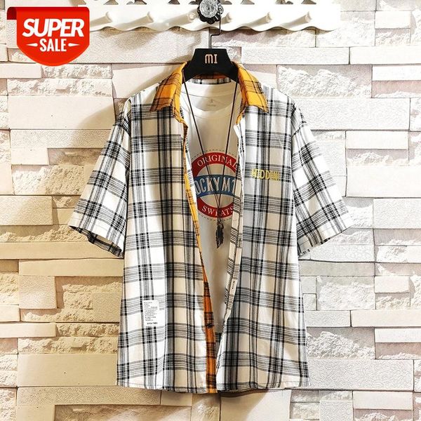2020 summer new lovers short-sleeved plaid shirt male loose plus fat plus size fat shirt casual cotton plaid #gl3e, White;black
2020 summer new lovers short-sleeved plaid shirt male loose plus fat plus size fat shirt casual cotton plaid #gl3e, White;black