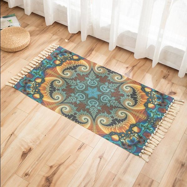 carpets bohemian style tassel carpet woven handmade hallway bedroom bedside area rugs living room sofa table cotton and linen floor mat
carpets bohemian style tassel carpet woven handmade hallway bedroom bedside area rugs living room sofa table cotton and linen floor mat