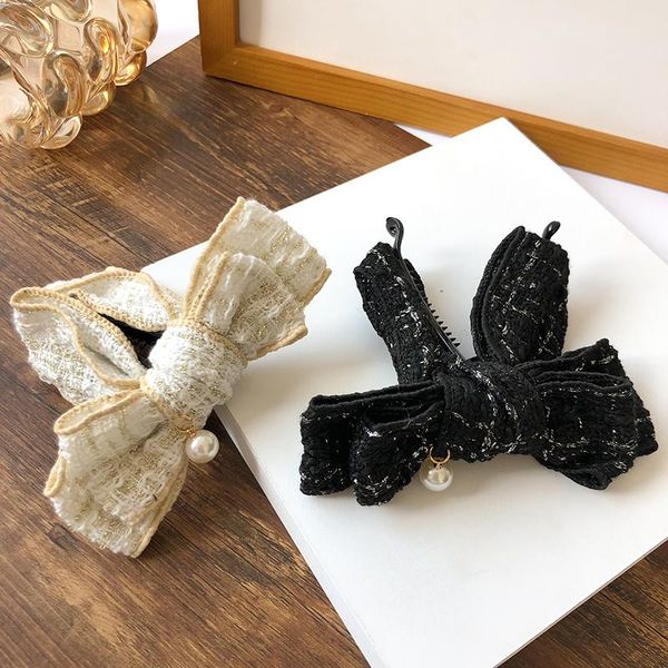 hair clips & barrettes handmade bowknot pin for women fashion black white headwear girls sweet clip accessories, Golden;silver
hair clips & barrettes handmade bowknot pin for women fashion black white headwear girls sweet clip accessories, Golden;silver