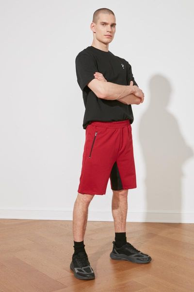 men's shorts trendyol men 's regular fit & bermuda tmnss21sr0141, White;black
men's shorts trendyol men 's regular fit & bermuda tmnss21sr0141, White;black