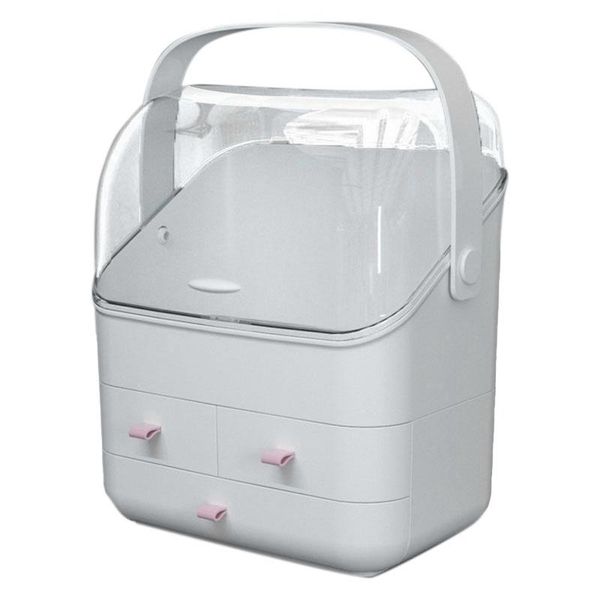 cosmetic storage bag multifunctional plastic portable three-layer drawer large capacity cosmetics jewelry storage box
cosmetic storage bag multifunctional plastic portable three-layer drawer large capacity cosmetics jewelry storage box