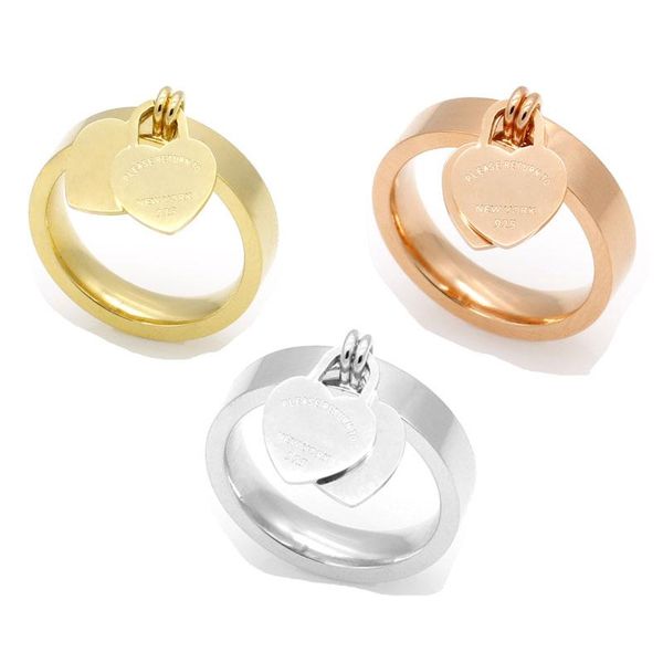 wedding rings rose gold plating girl women ring stainless steel charm finger sweet heart trendy female jewelry gift multi-size, Slivery;golden
wedding rings rose gold plating girl women ring stainless steel charm finger sweet heart trendy female jewelry gift multi-size, Slivery;golden