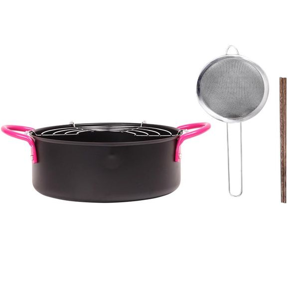 pans 20cm universal non stick deep fry pan easy pour home portable multifunctional handle cookware japanese tempura metal mini
pans 20cm universal non stick deep fry pan easy pour home portable multifunctional handle cookware japanese tempura metal mini