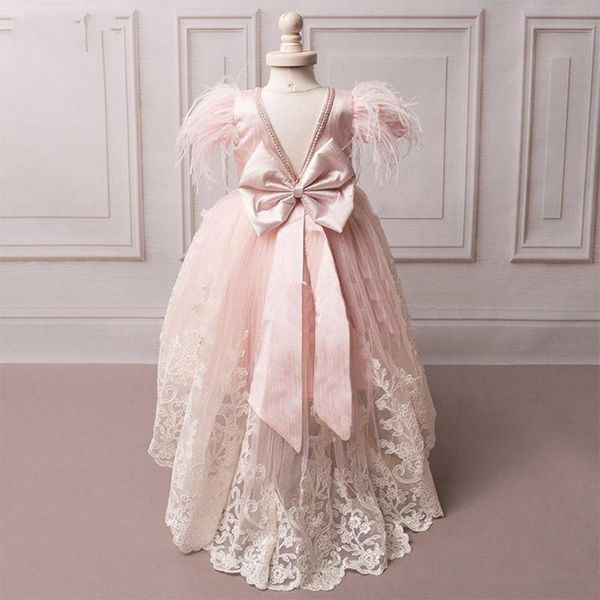 girl's dresses blush pink girl communion girls pageant dress appliques bow flower kids birthday party wear capped sleeve, Red;yellow
girl's dresses blush pink girl communion girls pageant dress appliques bow flower kids birthday party wear capped sleeve, Red;yellow
