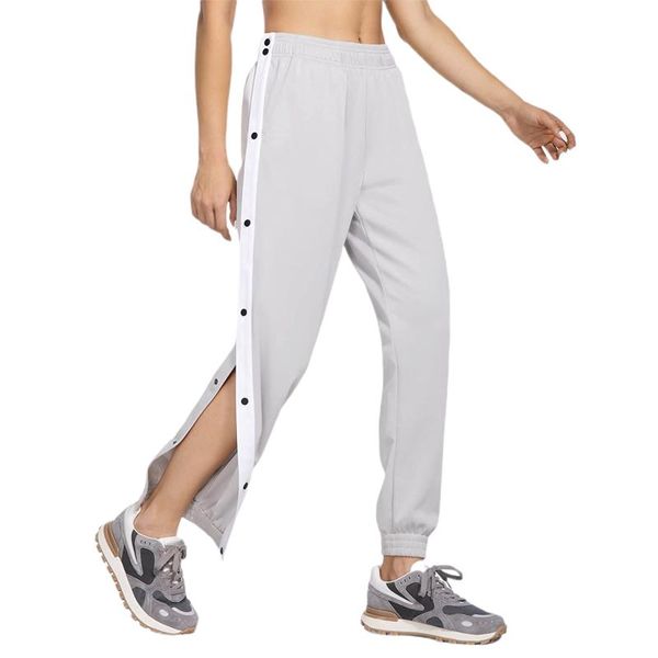 men's pants women casual long color blocking buttoned side split high waist for running fitness clothing, Black
men's pants women casual long color blocking buttoned side split high waist for running fitness clothing, Black