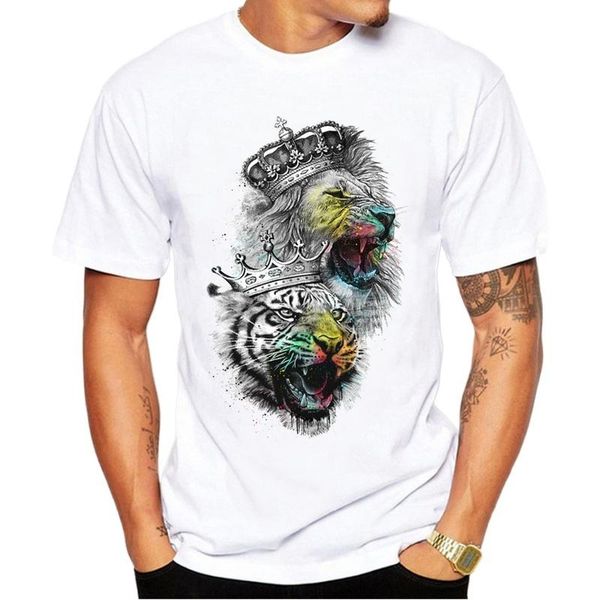 men's t-shirts men summer crown lion 3d white t-shirt fashion animal print casual short-sleeve tee shirt homme 4xl, White;black
men's t-shirts men summer crown lion 3d white t-shirt fashion animal print casual short-sleeve tee shirt homme 4xl, White;black