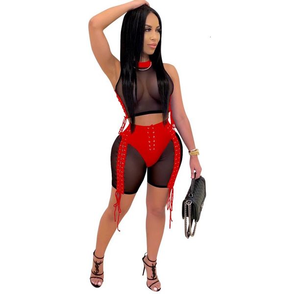 set of two sleeveless female parts crop and short suit 2021 fashion bodycon mesh islet rentals up clubwear 2 piece outfits jvak, Gray
set of two sleeveless female parts crop and short suit 2021 fashion bodycon mesh islet rentals up clubwear 2 piece outfits jvak, Gray