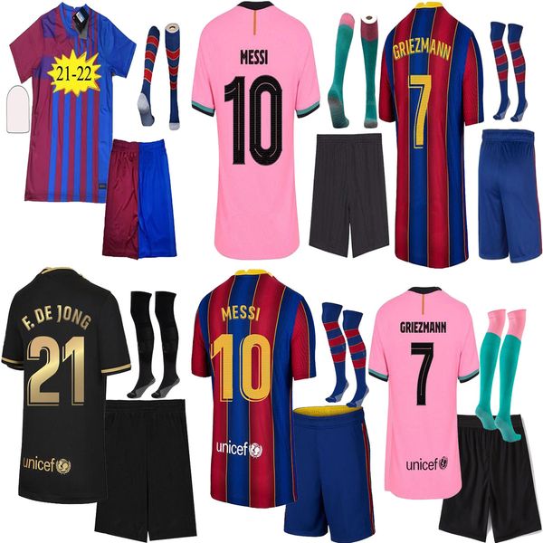 2021 soccer jersey griezmann f. de jong coutinho pjanic trincao o. dembele pedri 20 21 kids kit+socks high-quality football shirt, Black;yellow
2021 soccer jersey griezmann f. de jong coutinho pjanic trincao o. dembele pedri 20 21 kids kit+socks high-quality football shirt, Black;yellow