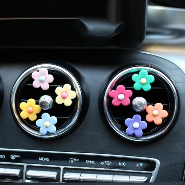 car air freshener 5pcs daisy flower outlet perfume clip decoration vent auto fragrance interior accessories
car air freshener 5pcs daisy flower outlet perfume clip decoration vent auto fragrance interior accessories