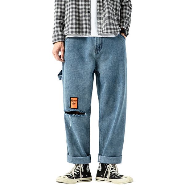 2021 new men's vintage straight jeans plus size hip hop blue ripped jean for mens denim pants men fashion trousers c5qp
2021 new men's vintage straight jeans plus size hip hop blue ripped jean for mens denim pants men fashion trousers c5qp