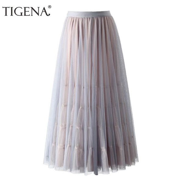 skirts tigena 3 layers elegant long maxi tulle skirt women 2021 spring autumn vintage tutu female high waist pleated girl, Black
skirts tigena 3 layers elegant long maxi tulle skirt women 2021 spring autumn vintage tutu female high waist pleated girl, Black