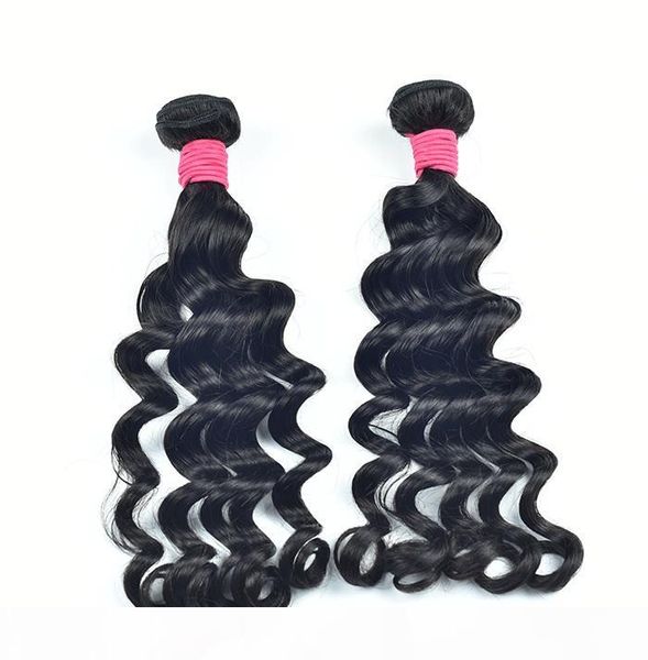 deep wave 3 bundles selling raw 10a grade double weft body wave, Black
deep wave 3 bundles selling raw 10a grade double weft body wave, Black