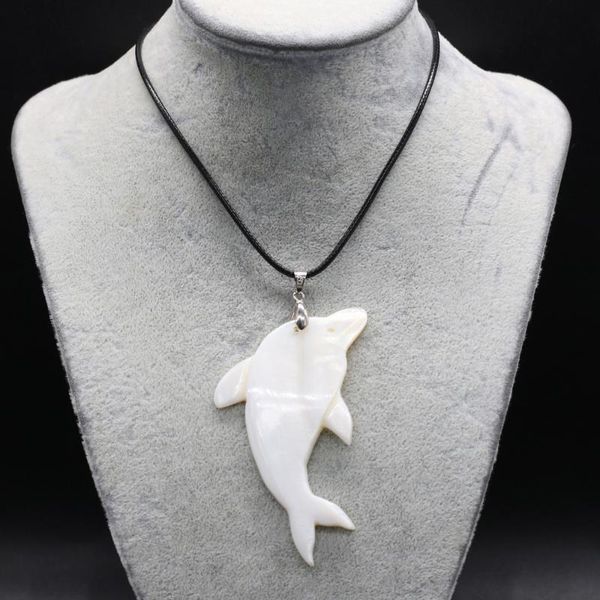 pendant necklaces charm 100% natural lucky dolphin animal shell necklace men women daily banquet wear exquisite holiday gifts 1pc, Silver
pendant necklaces charm 100% natural lucky dolphin animal shell necklace men women daily banquet wear exquisite holiday gifts 1pc, Silver