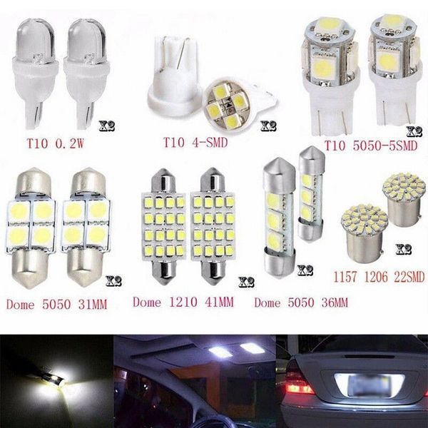 emergency lights 14pcs set t10 31&41mm led white 12v 6000k brake universal car interior light accessory dome license plate pratical
emergency lights 14pcs set t10 31&41mm led white 12v 6000k brake universal car interior light accessory dome license plate pratical