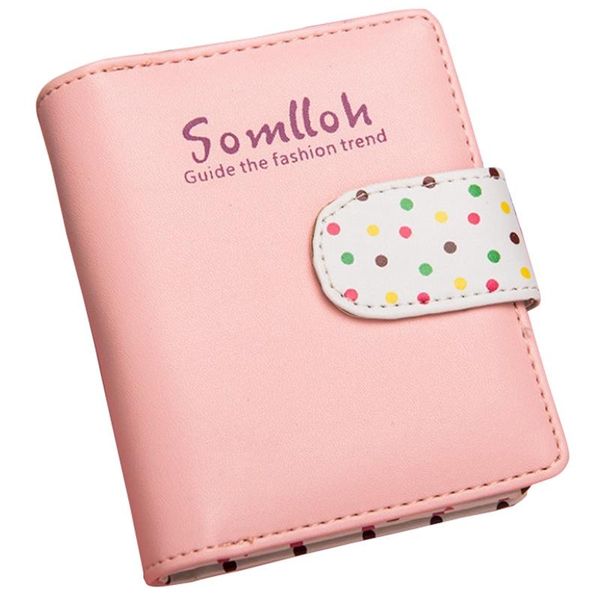 wallets ladies simple and cute wave point wallet short zipper women's pink, Red;black
wallets ladies simple and cute wave point wallet short zipper women's pink, Red;black