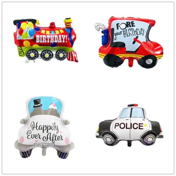 party decoration 1pc car aluminum film balloon transportation tank train children birthday toy wedding globos
party decoration 1pc car aluminum film balloon transportation tank train children birthday toy wedding globos