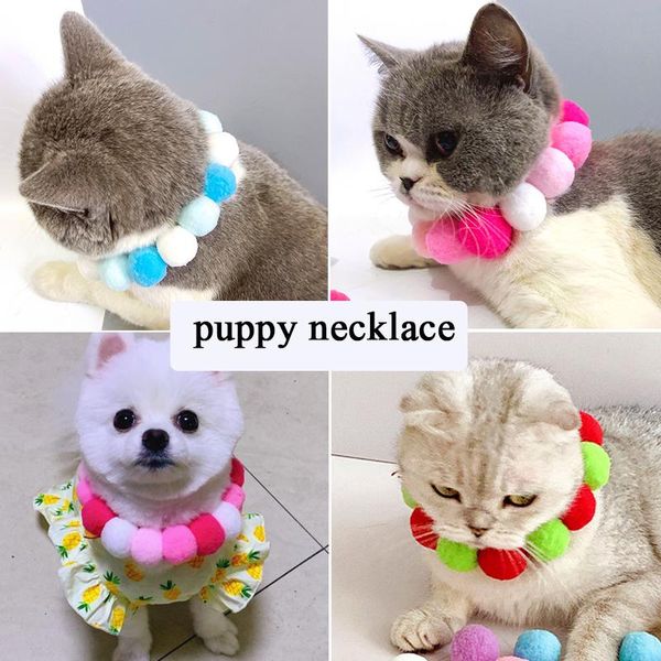 cat collars & leads sweet pet neck strap all- collar necklace color mixing cute plush ball dog ring
cat collars & leads sweet pet neck strap all- collar necklace color mixing cute plush ball dog ring