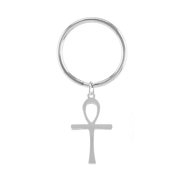 keychains 100% stainless steel egyptian cross key chain ring llavero cruz acero inoxidable sleutelhanger high polished wholesale 10pcs, Silver
keychains 100% stainless steel egyptian cross key chain ring llavero cruz acero inoxidable sleutelhanger high polished wholesale 10pcs, Silver