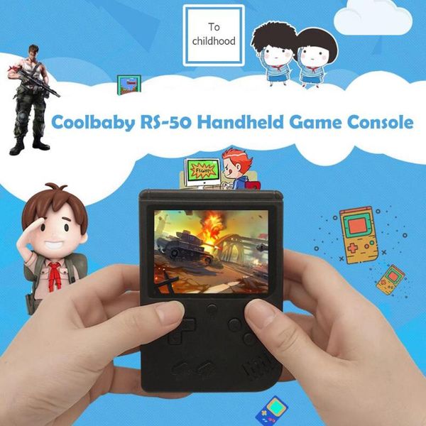 portable game players coolbaby rs-50 3.0 inch 500 games handheld comfortable handle safety and durability console retro tetris player
portable game players coolbaby rs-50 3.0 inch 500 games handheld comfortable handle safety and durability console retro tetris player