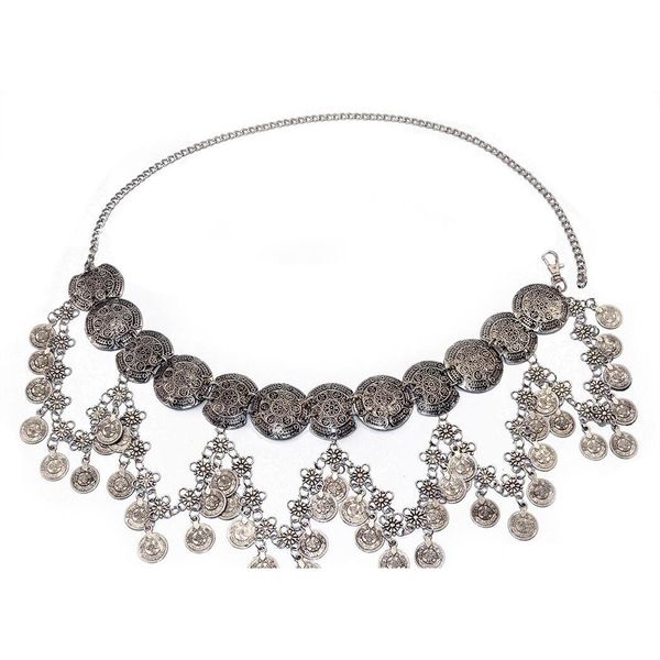 Vintage Style Turkish Gypsy Silver Plated Alloy Carving Flower Coin Belly Body Chain Waist Women Jewelry Kw8Av
Vintage Style Turkish Gypsy Silver Plated Alloy Carving Flower Coin Belly Body Chain Waist Women Jewelry Kw8Av