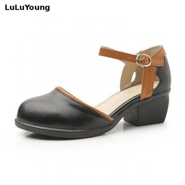 dress shoes women genuine leather soft comfortable summer, Black
dress shoes women genuine leather soft comfortable summer, Black