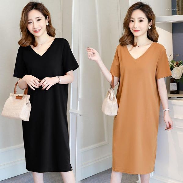 maternity dresses v neck bandage cotton modal casual dress summer straight loose clothes for pregnant women pregnancy clothing1, White
maternity dresses v neck bandage cotton modal casual dress summer straight loose clothes for pregnant women pregnancy clothing1, White