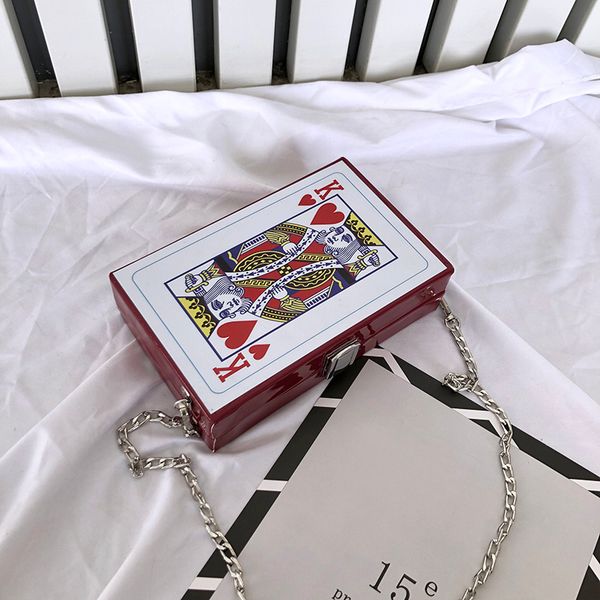 womens chain shoulder crossbody bag fun poker card leisure fashion letters small square tren acrylicdy handbags
womens chain shoulder crossbody bag fun poker card leisure fashion letters small square tren acrylicdy handbags