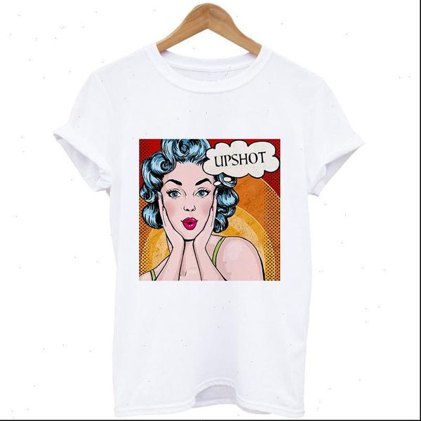 funny modern girl print ladies round neck summer comfortable fashion loose casual t shirt student harajuku, White
funny modern girl print ladies round neck summer comfortable fashion loose casual t shirt student harajuku, White