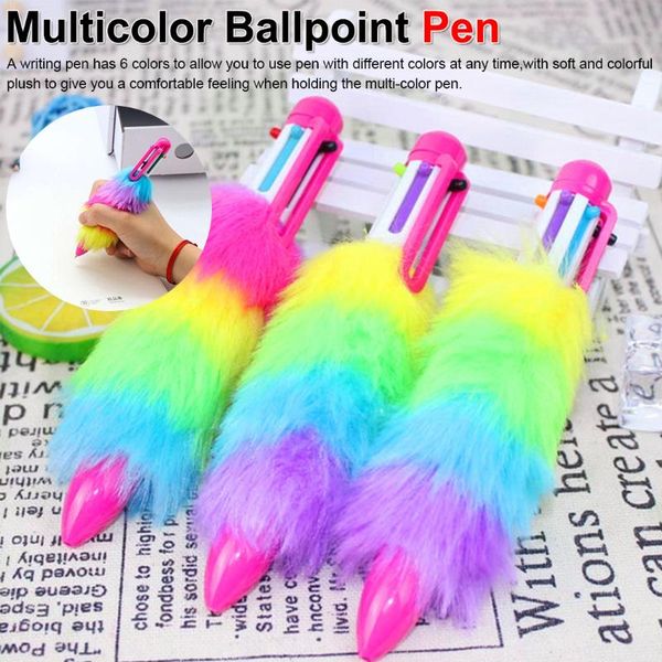 ballpoint pens 6 color in 1 pen stationery school supplies kawaii office accessories for writing tool, Blue;orange
ballpoint pens 6 color in 1 pen stationery school supplies kawaii office accessories for writing tool, Blue;orange
