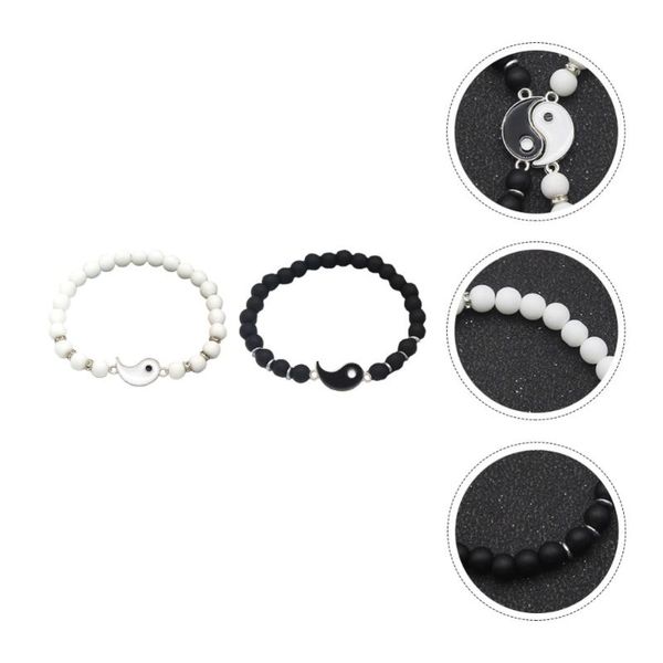 charm bracelets 2pcs meaningful couple bangles beaded natural stone wristbands gift, Golden;silver
charm bracelets 2pcs meaningful couple bangles beaded natural stone wristbands gift, Golden;silver