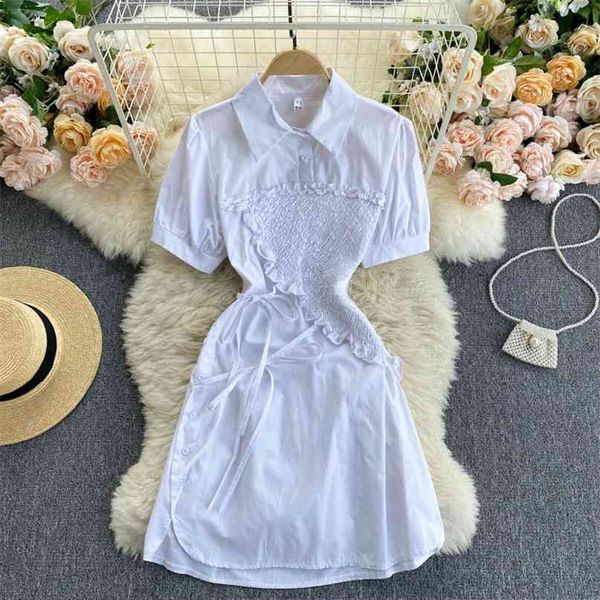 women's fashion short sleeve solid color casual mini dress harajuku korean clothing vestido de mujer s075 210527, Black;gray
women's fashion short sleeve solid color casual mini dress harajuku korean clothing vestido de mujer s075 210527, Black;gray
