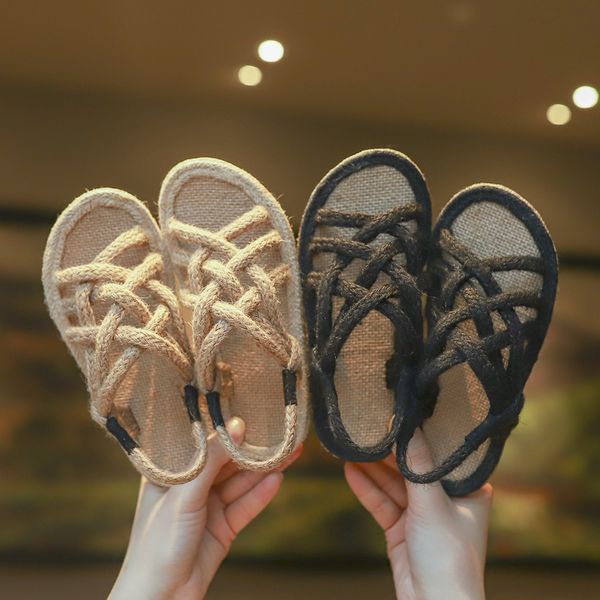 2019 girls gladiator sandals bebe kids summer knitting korean open-toed sandals chaussure enfant children roman shoes size 26-35, Black;red
2019 girls gladiator sandals bebe kids summer knitting korean open-toed sandals chaussure enfant children roman shoes size 26-35, Black;red