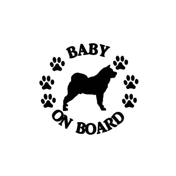 13.8cm*12.7cm baby on board akita dog vinyl motorcycle car sticker decal black sliver c14-0227
13.8cm*12.7cm baby on board akita dog vinyl motorcycle car sticker decal black sliver c14-0227
