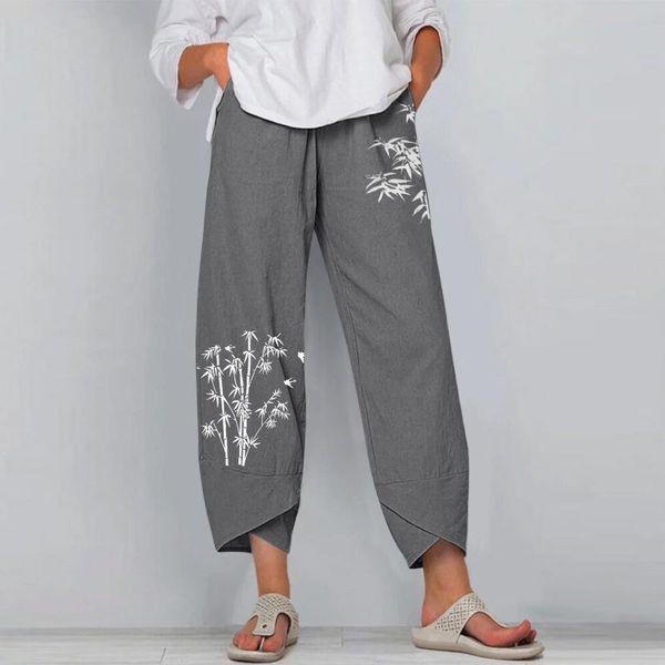 women's pants & capris vintage harem casual printing elastic waist linen wide leg trousers summer plus size loose comfortable #t2g, Black;white
women's pants & capris vintage harem casual printing elastic waist linen wide leg trousers summer plus size loose comfortable #t2g, Black;white