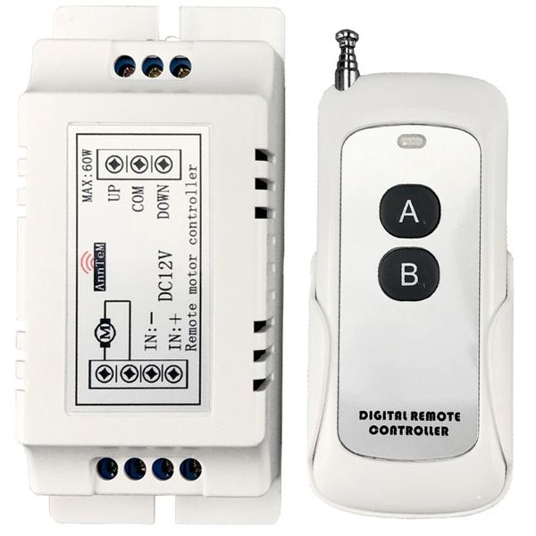 wireless remote control switch 433mhz rf transmitter receiver dc 9v 12v motor battery power forward reverse steering controller
wireless remote control switch 433mhz rf transmitter receiver dc 9v 12v motor battery power forward reverse steering controller