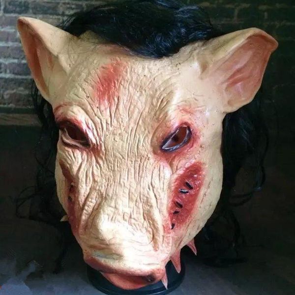 party masks halloween latex head hood costume nightclub tricky fetish pig mask carnival april fool 's day masquerade san fermin cosplay
party masks halloween latex head hood costume nightclub tricky fetish pig mask carnival april fool 's day masquerade san fermin cosplay