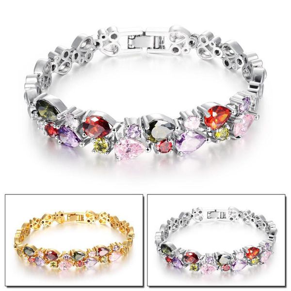 high quatity copper inlaid diamond charm bracelets for women designer luxury jewelry zircon rose gold chain bangle fashion mens sterling sil, Golden;silver
high quatity copper inlaid diamond charm bracelets for women designer luxury jewelry zircon rose gold chain bangle fashion mens sterling sil, Golden;silver