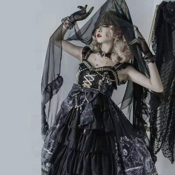 casual dresses vintage gothic lolita dress black white ruffle victorian women kawaii clothing blouse clothes, Black;gray
casual dresses vintage gothic lolita dress black white ruffle victorian women kawaii clothing blouse clothes, Black;gray