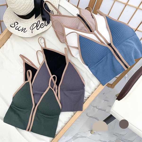camisoles & tanks knitting tank zipper striped crop slim fit strap tanke vest women off shoulder sleeveless inside camisole, Black;white
camisoles & tanks knitting tank zipper striped crop slim fit strap tanke vest women off shoulder sleeveless inside camisole, Black;white