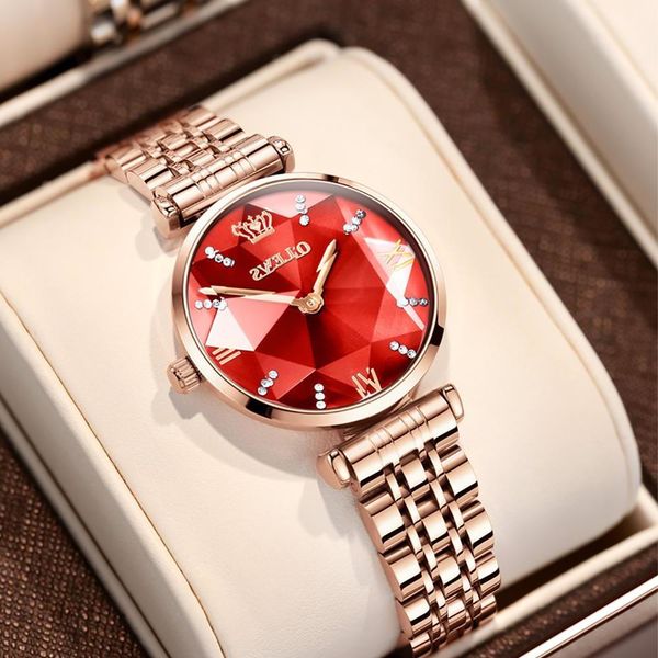 luxury women's rose gold stainless steel waterproof ladies watch red dress woman wristwatch gift for wife montre femme, Slivery;brown
luxury women's rose gold stainless steel waterproof ladies watch red dress woman wristwatch gift for wife montre femme, Slivery;brown