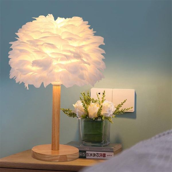 table lamps nordic simple modern lamp feather remote control desk lights living room decor bedroom bedside kids study light
table lamps nordic simple modern lamp feather remote control desk lights living room decor bedroom bedside kids study light