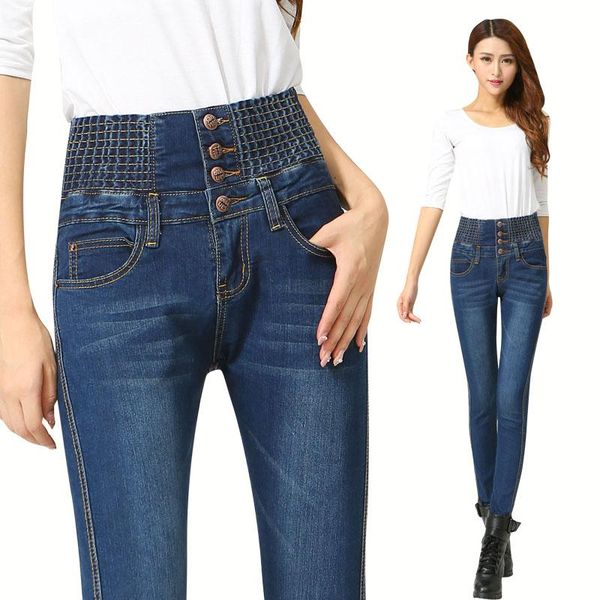 elastic waist jeans women trousers feet pants spring autumn 2021 korean slim ssimming autumn single-breasted high waist pants, Blue
elastic waist jeans women trousers feet pants spring autumn 2021 korean slim ssimming autumn single-breasted high waist pants, Blue